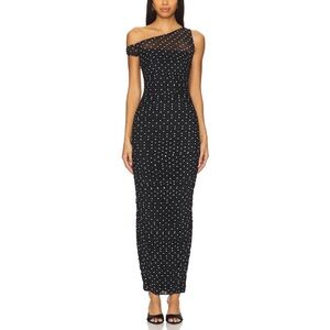 AFRM Biona Polka Dot Dress XS